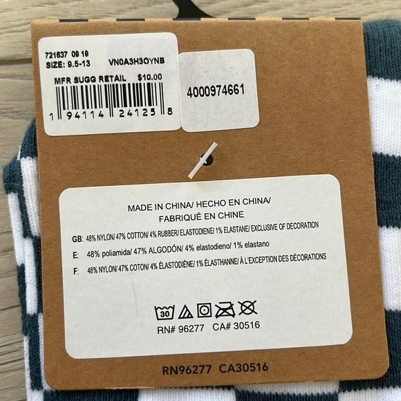 Checkered Vans socks - Picture 4 of 4